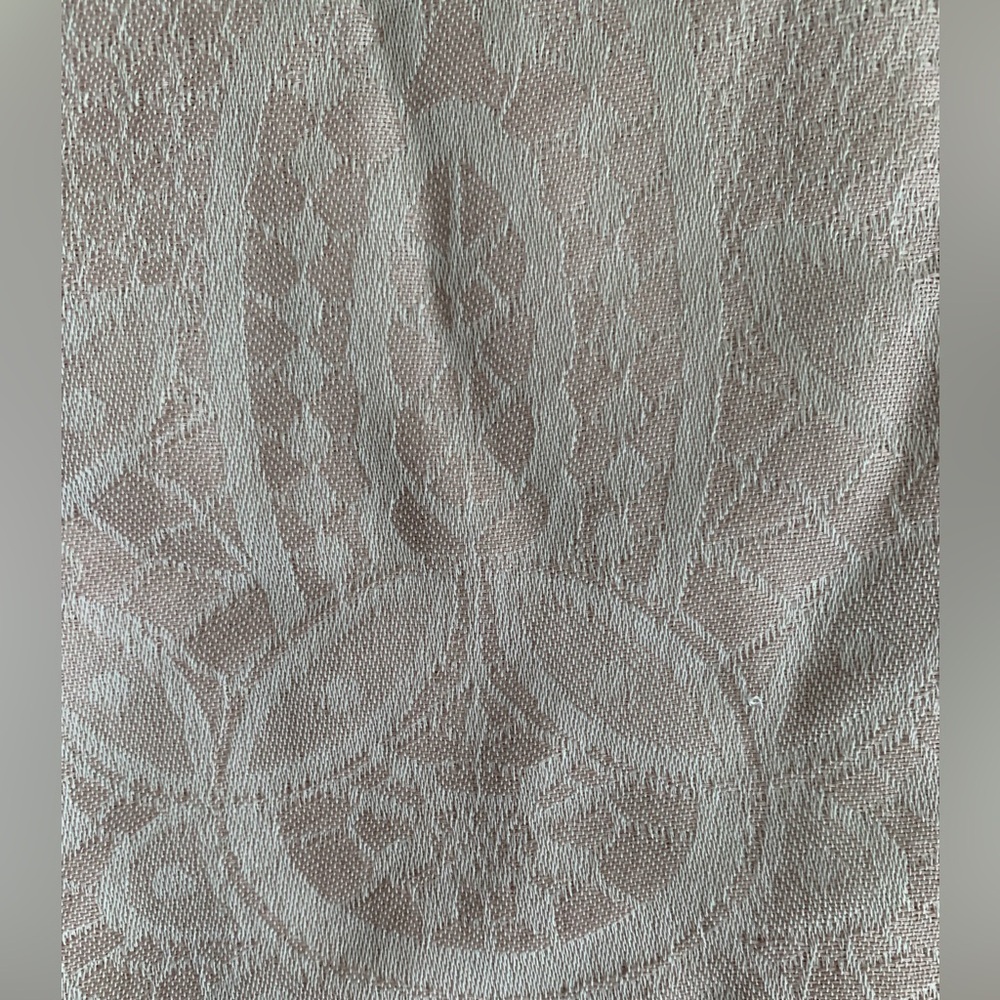 Miguelina pale pink pareo scarf NWT - Picture 2 of 3